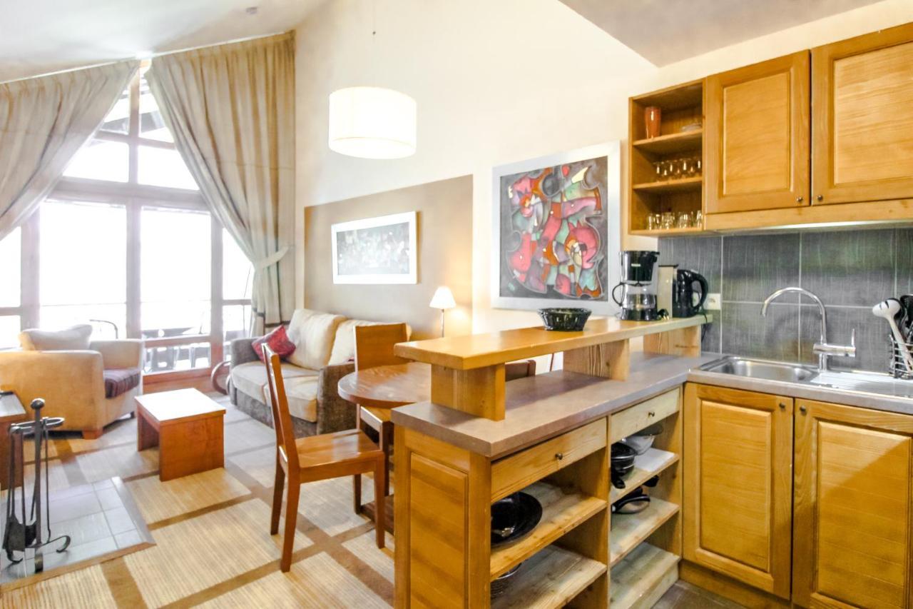 Les Terrasses D'Eos, 1-Bed Apartment With Fireplace, Ski In, Ski Out Флен Экстерьер фото