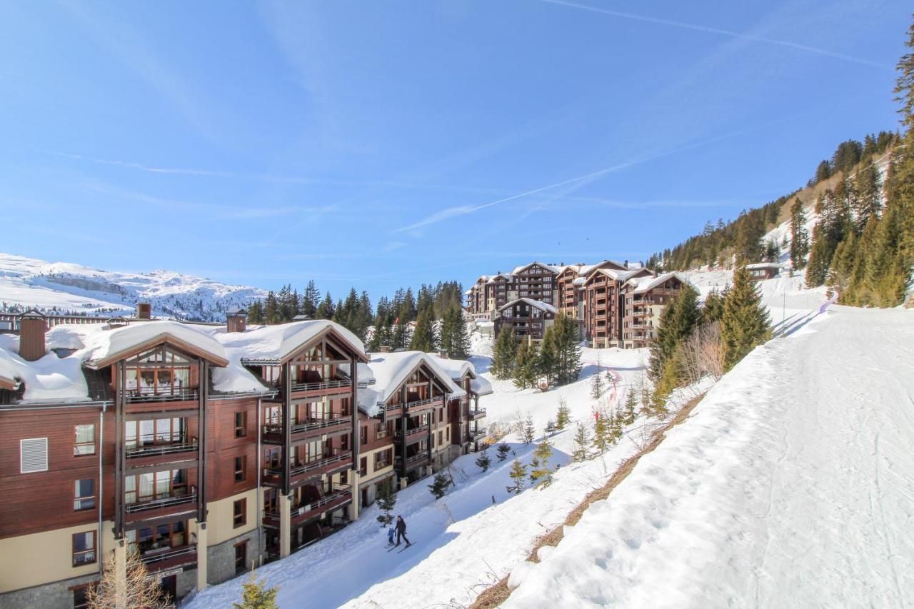 Les Terrasses D'Eos, 1-Bed Apartment With Fireplace, Ski In, Ski Out Флен Экстерьер фото