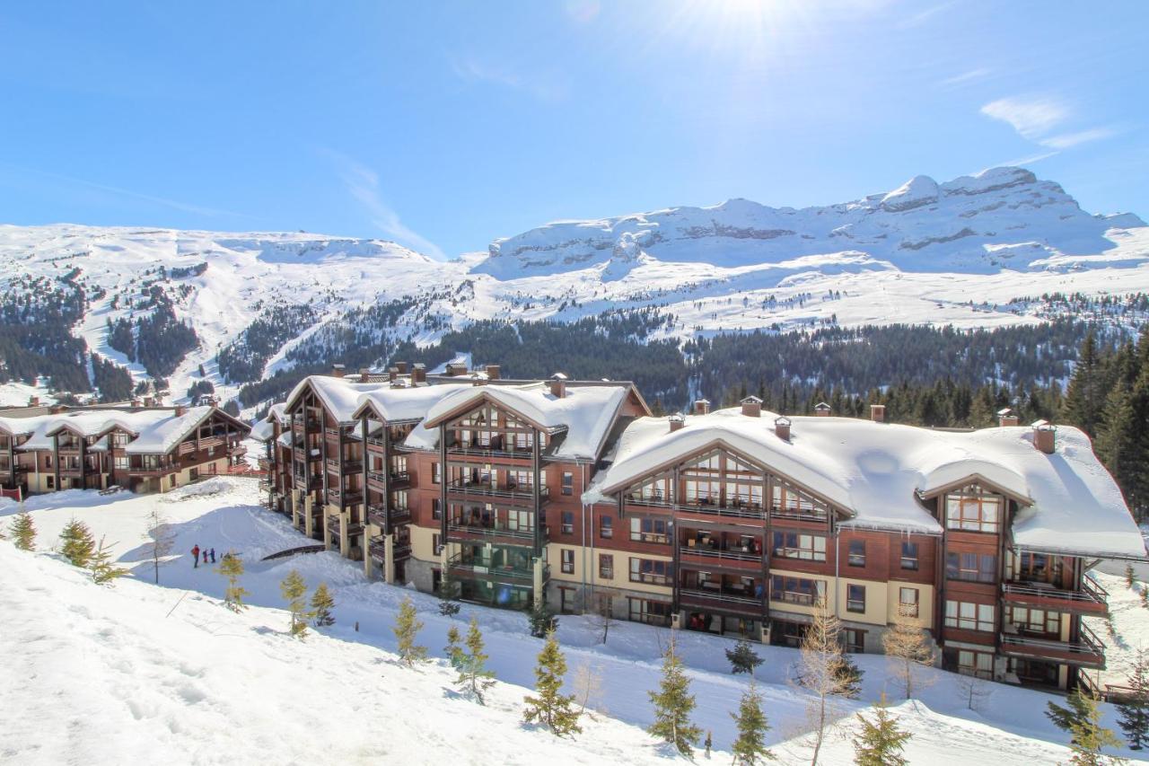 Les Terrasses D'Eos, 1-Bed Apartment With Fireplace, Ski In, Ski Out Флен Экстерьер фото