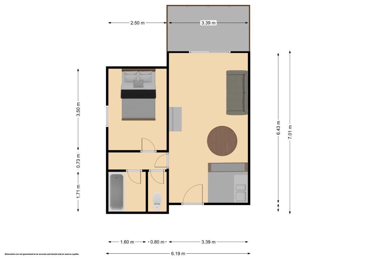 Les Terrasses D'Eos, 1-Bed Apartment With Fireplace, Ski In, Ski Out Флен Экстерьер фото