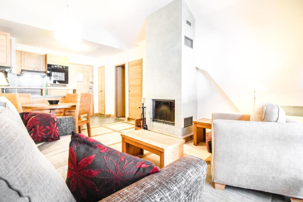 Les Terrasses D'Eos, 1-Bed Apartment With Fireplace, Ski In, Ski Out Флен Экстерьер фото
