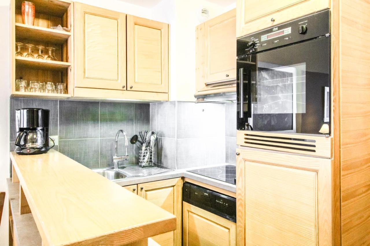 Les Terrasses D'Eos, 1-Bed Apartment With Fireplace, Ski In, Ski Out Флен Экстерьер фото