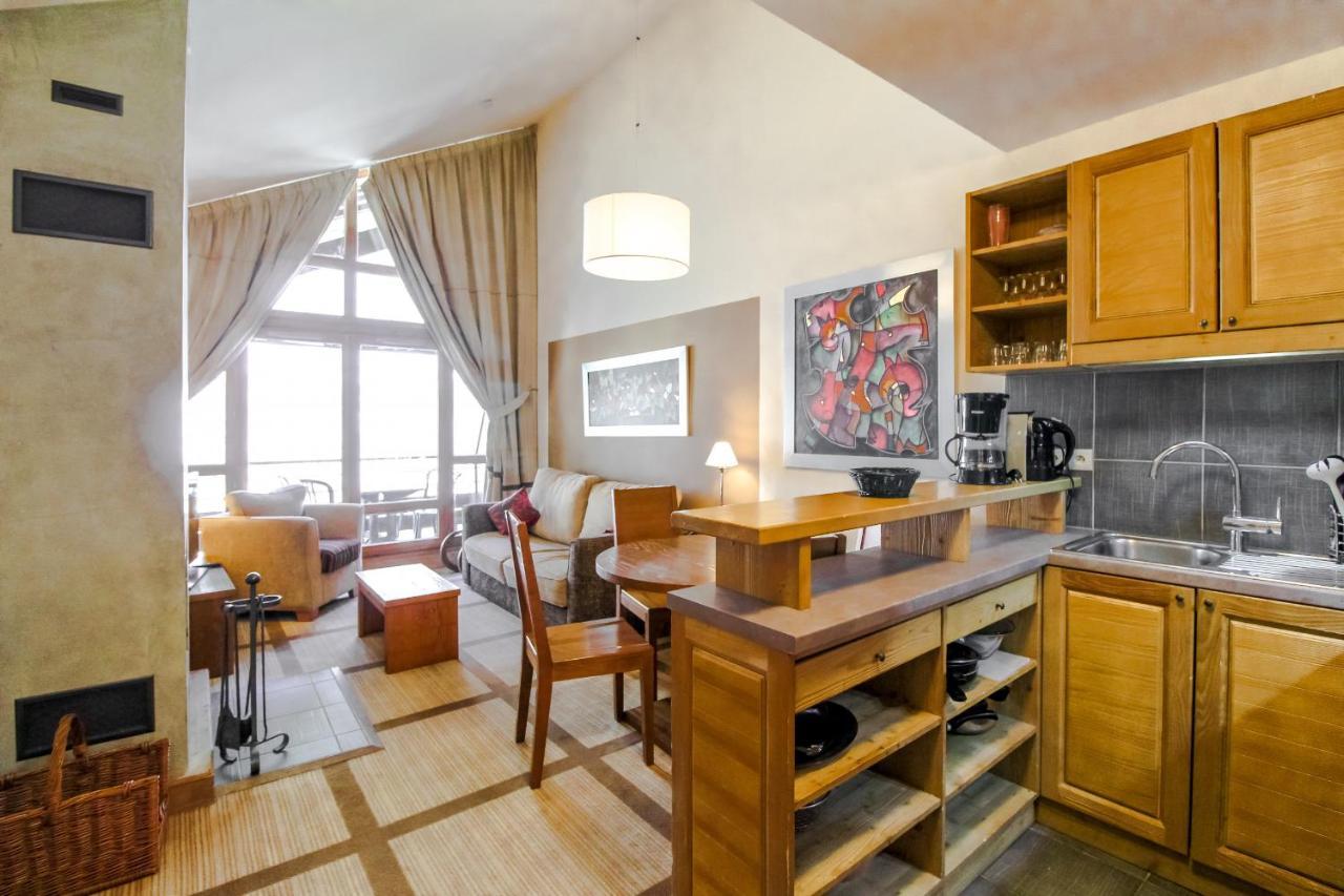 Les Terrasses D'Eos, 1-Bed Apartment With Fireplace, Ski In, Ski Out Флен Экстерьер фото