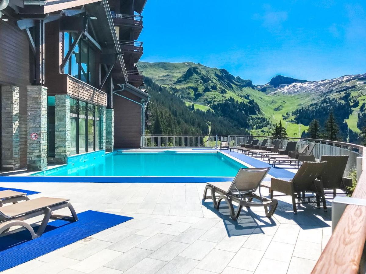 Les Terrasses D'Eos, 1-Bed Apartment With Fireplace, Ski In, Ski Out Флен Экстерьер фото