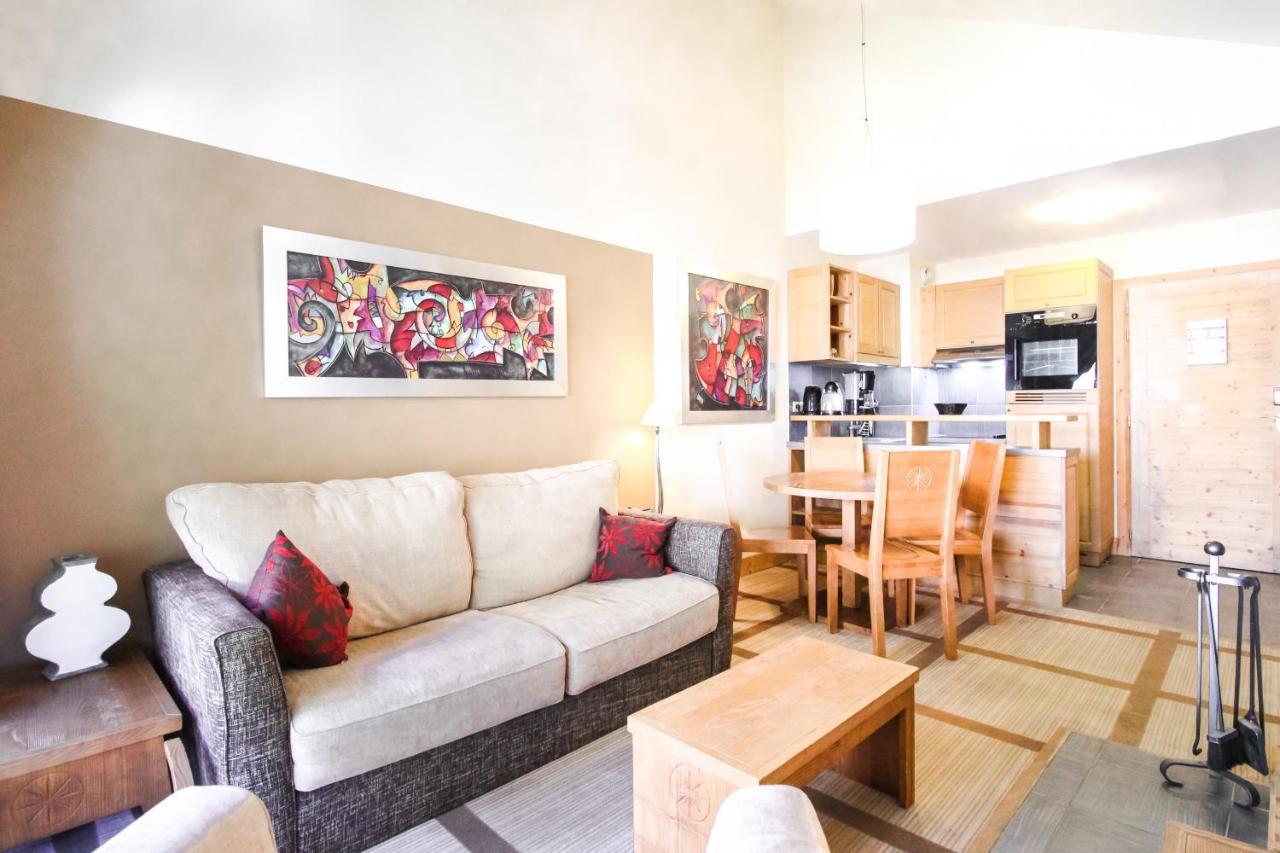 Les Terrasses D'Eos, 1-Bed Apartment With Fireplace, Ski In, Ski Out Флен Экстерьер фото