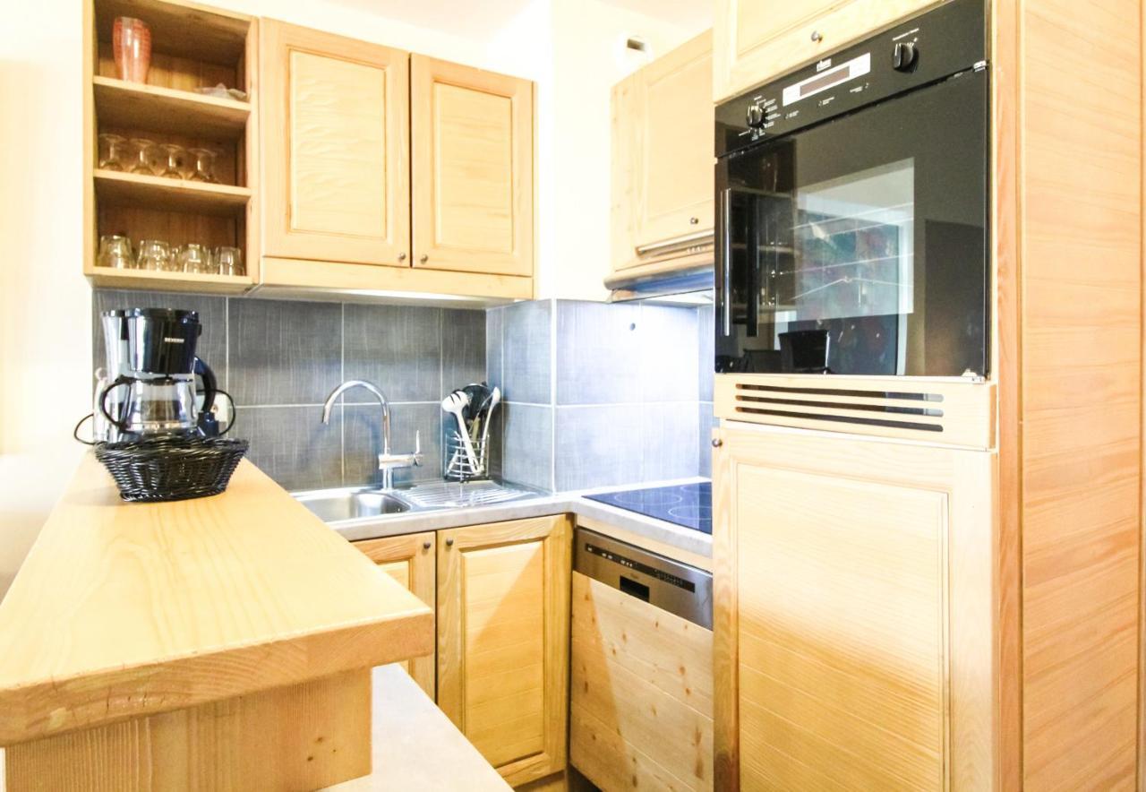 Les Terrasses D'Eos, 1-Bed Apartment With Fireplace, Ski In, Ski Out Флен Экстерьер фото