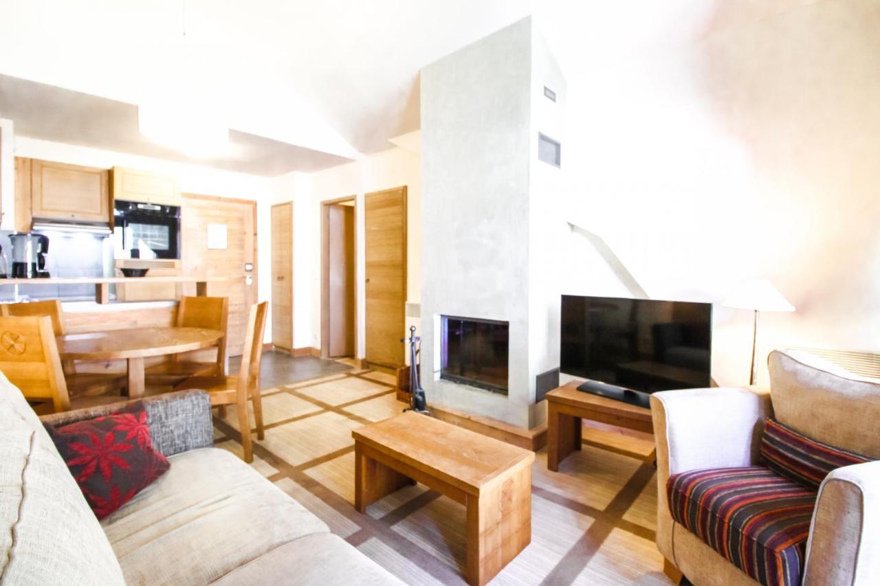 Les Terrasses D'Eos, 1-Bed Apartment With Fireplace, Ski In, Ski Out Флен Экстерьер фото