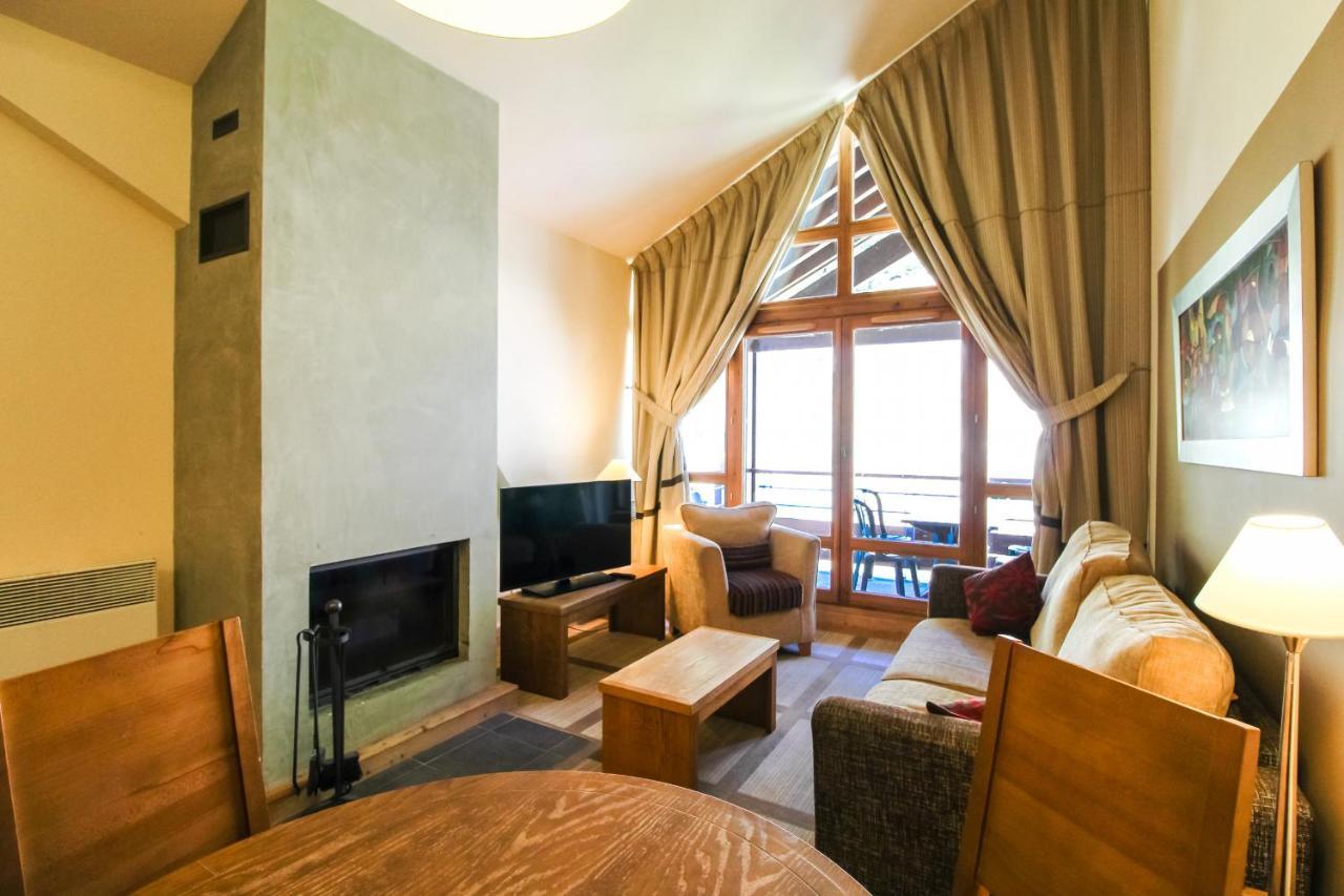 Les Terrasses D'Eos, 1-Bed Apartment With Fireplace, Ski In, Ski Out Флен Экстерьер фото